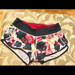 Lululemon floral shorts